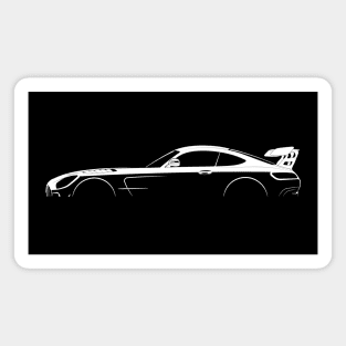 Mercedes-AMG GT Black Series (C190) Silhouette Magnet